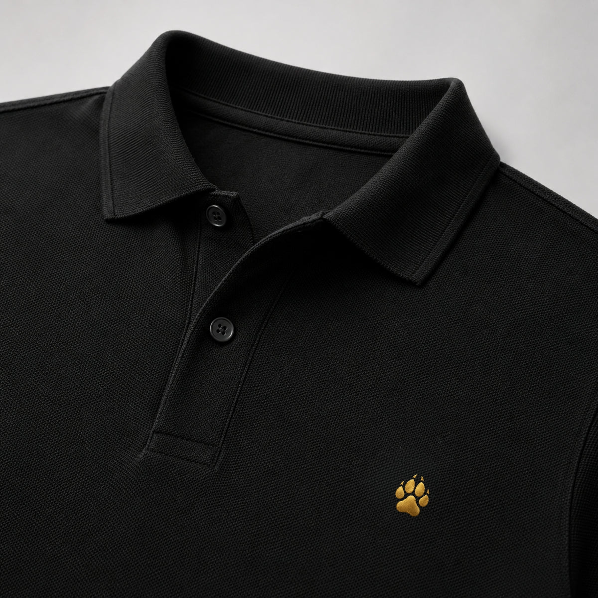 Noctipaw Polo Shirt in Black