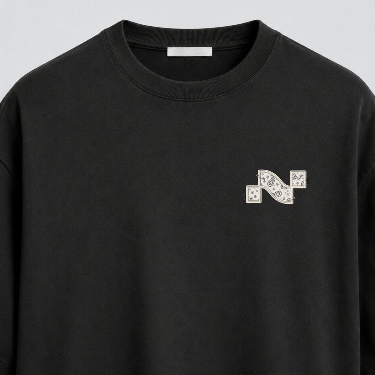 Noctilupus Midnight Paisley T Shirt in Black