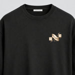 Noctilupus Golden Pearl T-Shirt in Schwarz