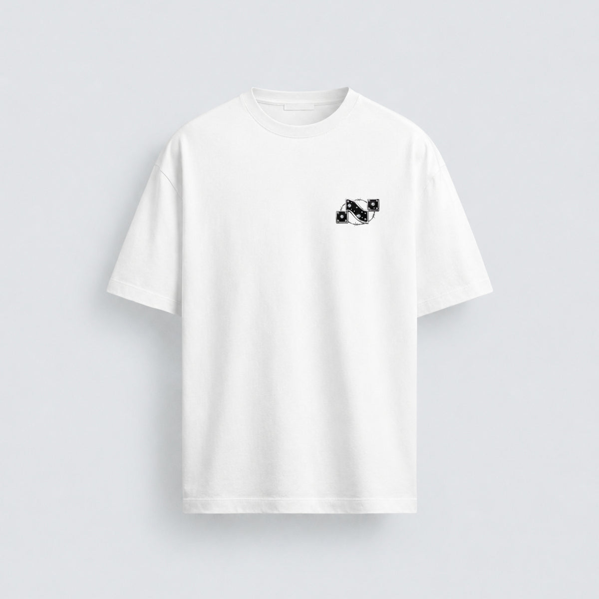 Noctilupus Diamond Trap T Shirt in White