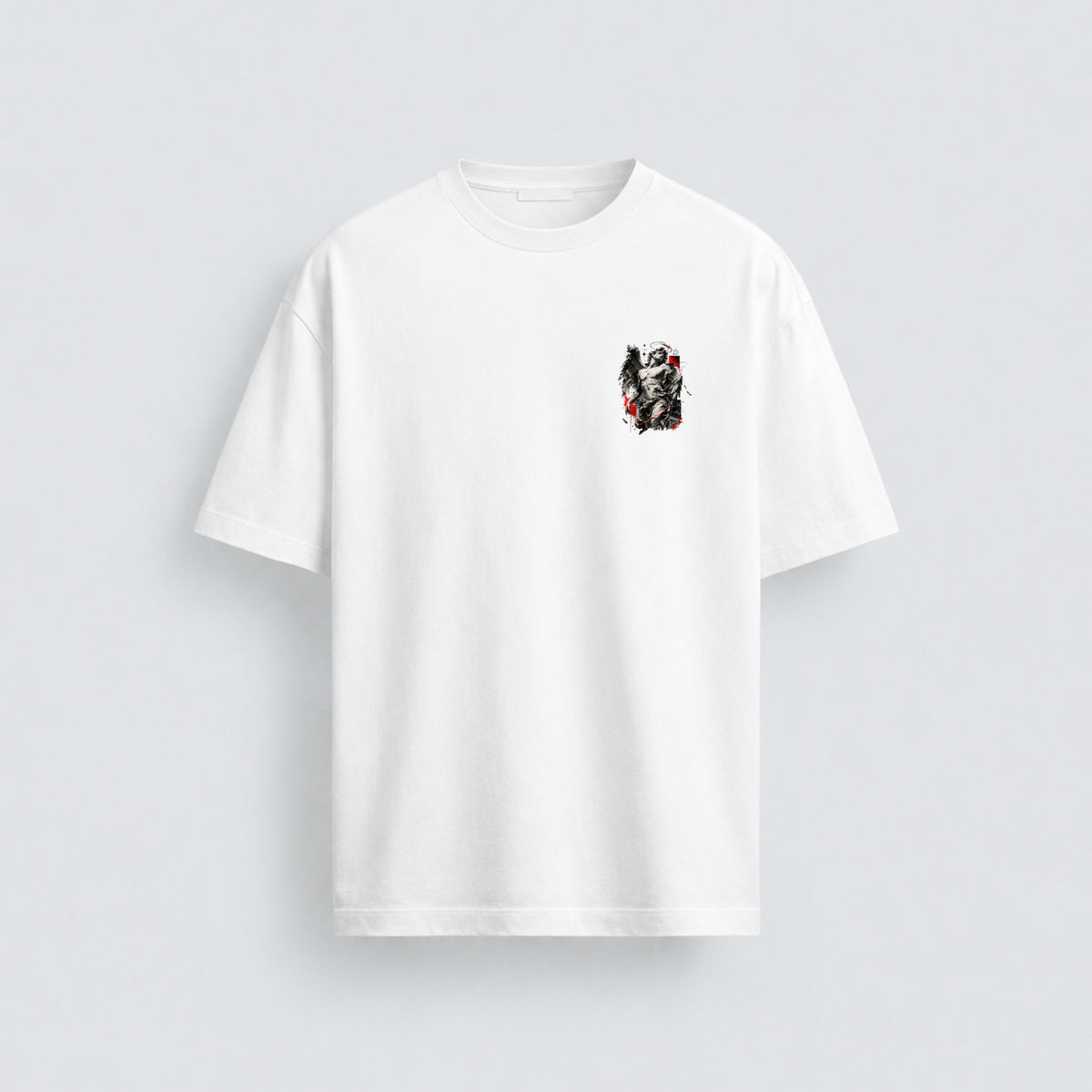 Noctilupus Heaven Error T Shirt in White