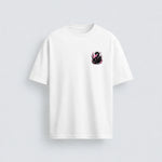 Noctilupus Crystal Swan T-Shirt in Weiß
