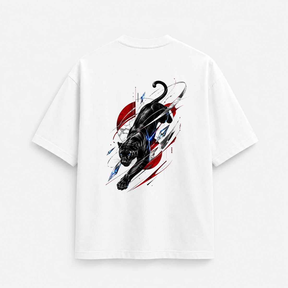 Noctilupus Obsidian Rush T-Shirt in Weiß