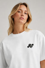 Noctilupus Medusa Crest T Shirt in White