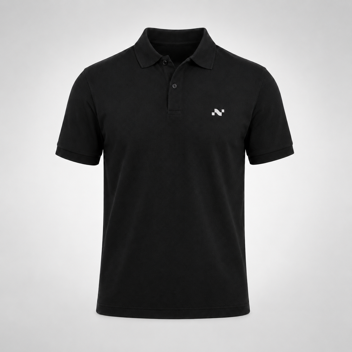 Noctilupus Polo Shirt in Black