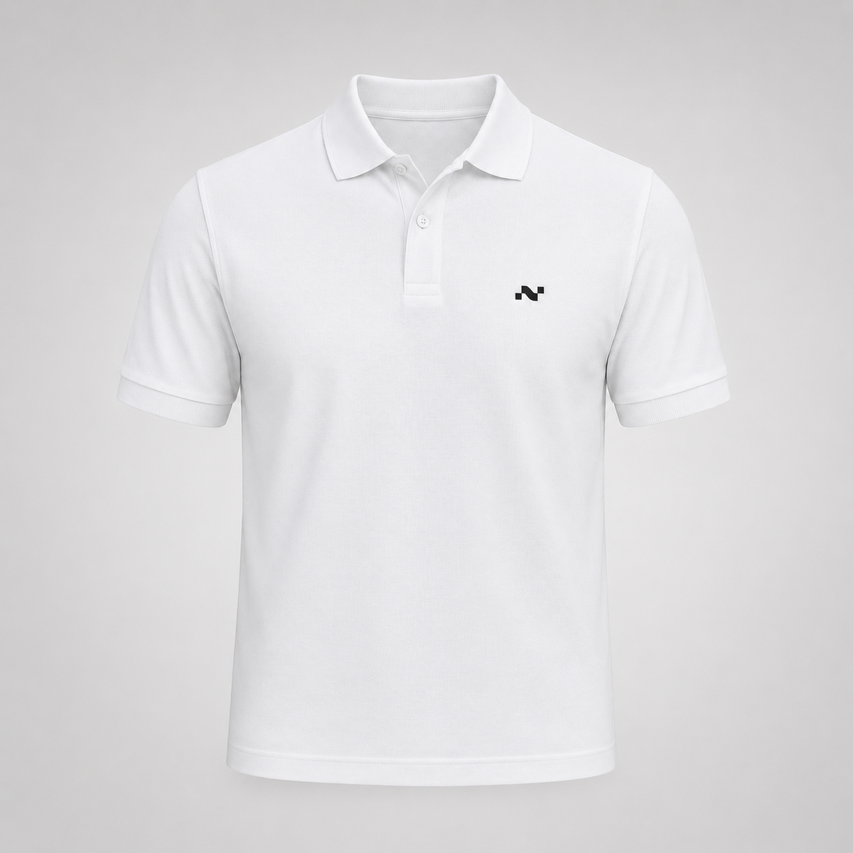 Noctilupus Poloshirt in Weiß