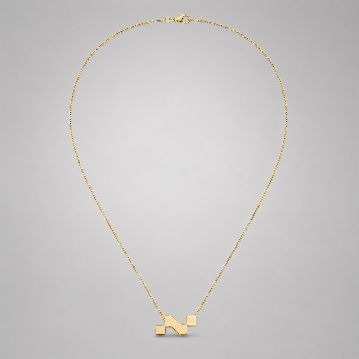 Noctilupus Necklace Gold Tone