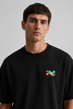 Noctilupus Sunset Service T-Shirt in Schwarz