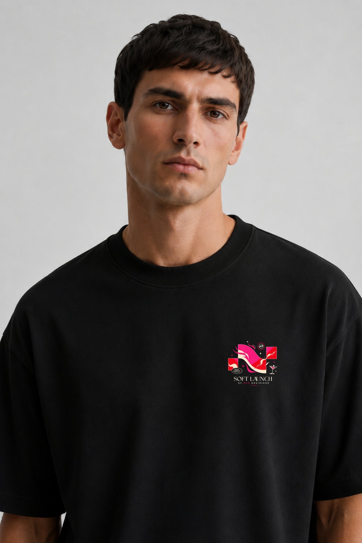 Noctilupus Rouge Regret T-Shirt in Schwarz