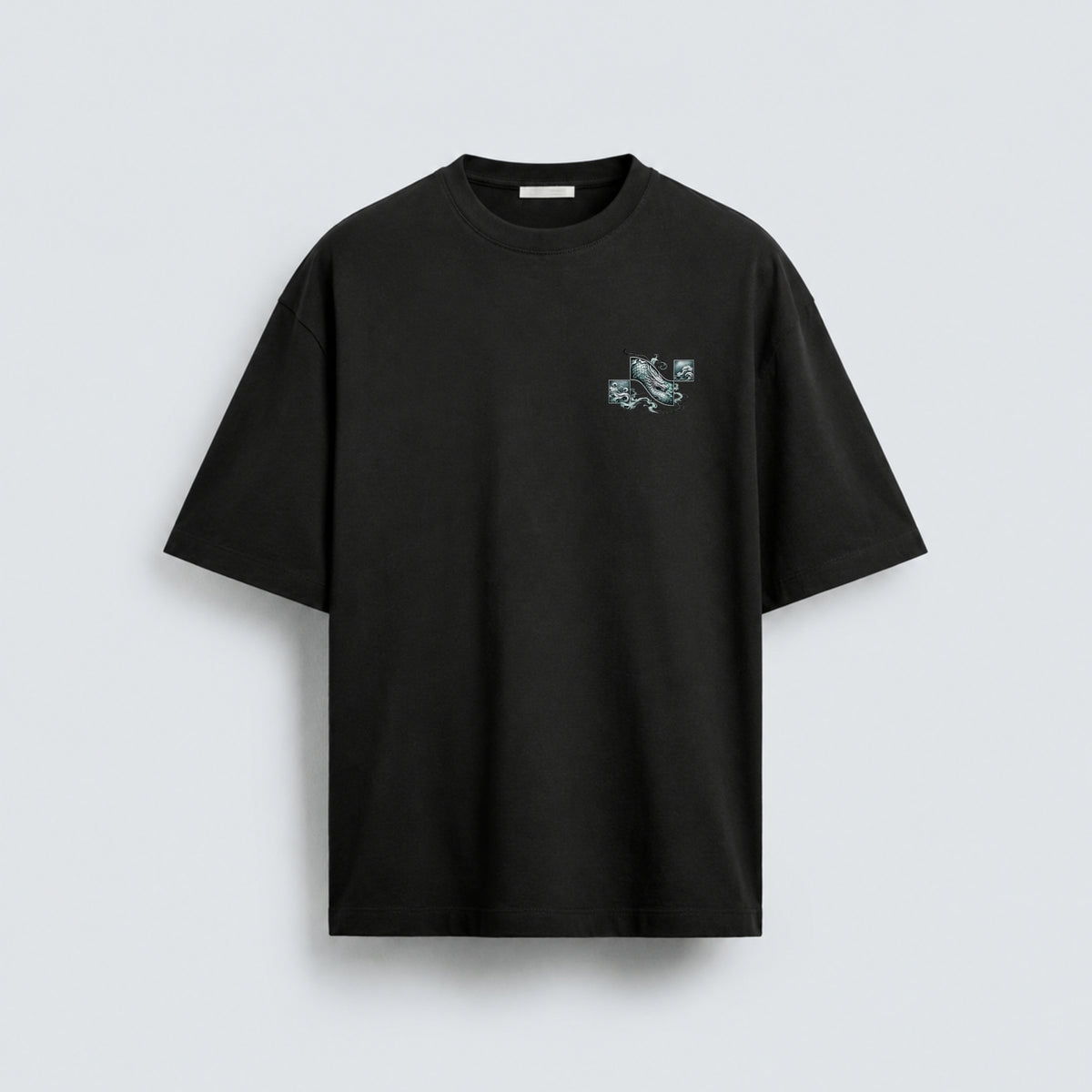 Noctilupus Jade Drake T Shirt in Black