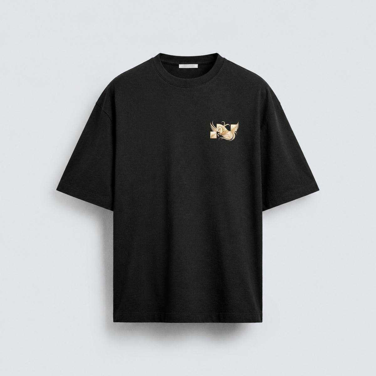 Noctilupus Pegasus Glow T Shirt in Black