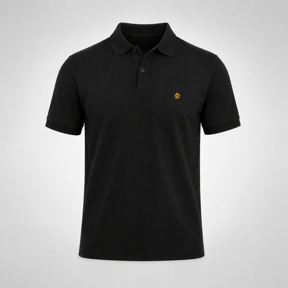 Noctipaw Polo Shirt in Black