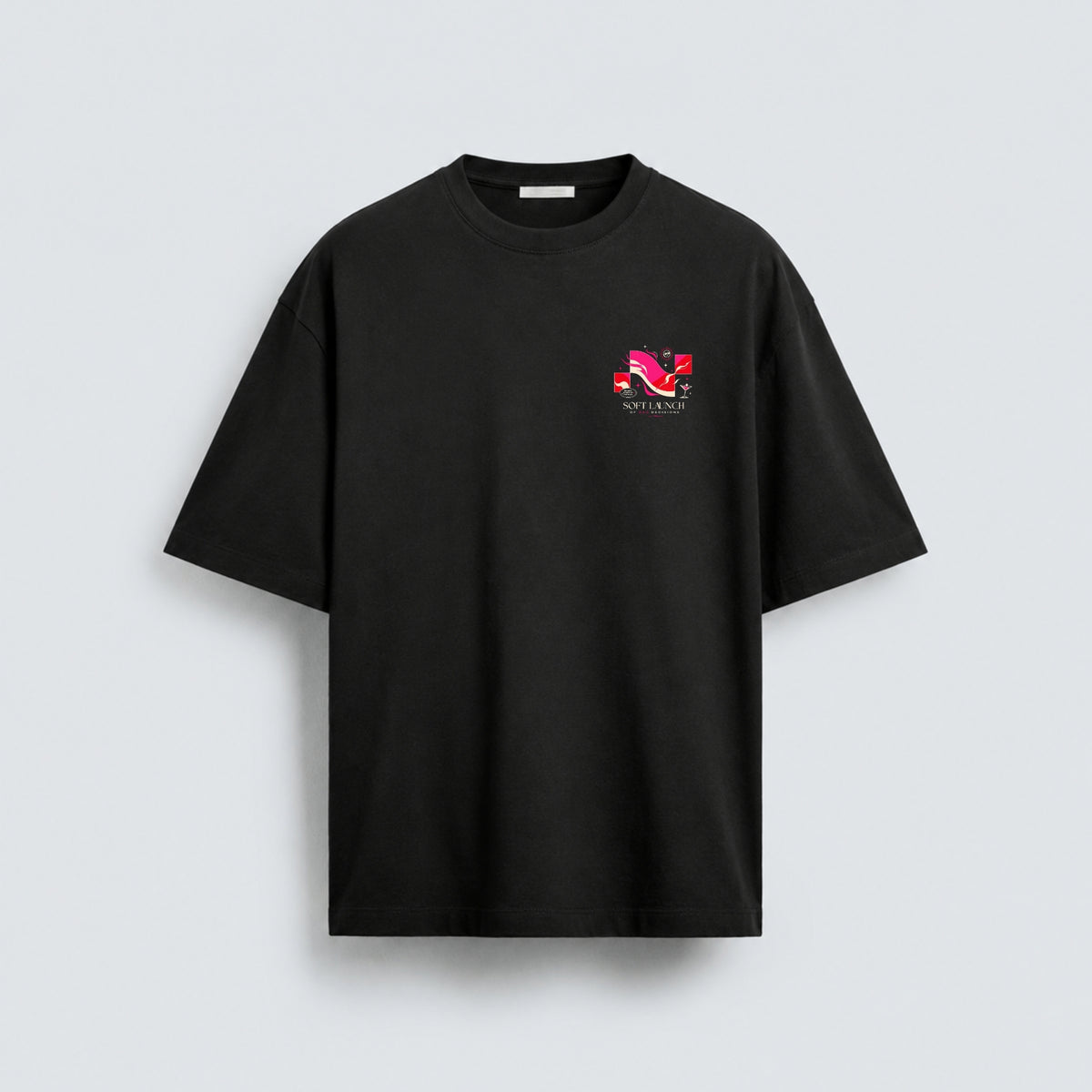 Noctilupus Rouge Regret T-Shirt in Schwarz