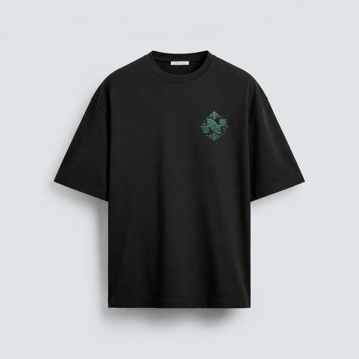 Noctilupus Turquoise Relic T Shirt in Black
