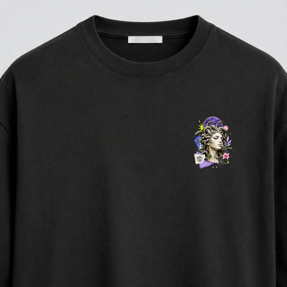 Noctilupus Medusa 2.0 T-Shirt in Schwarz