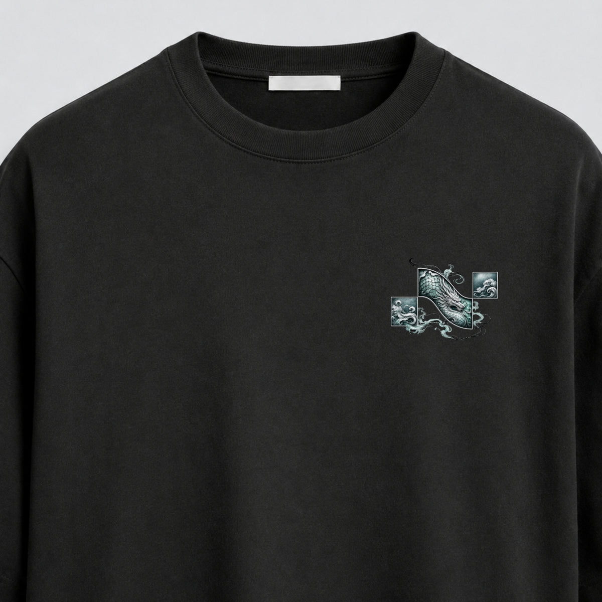 Noctilupus Jade Drake T Shirt in Black