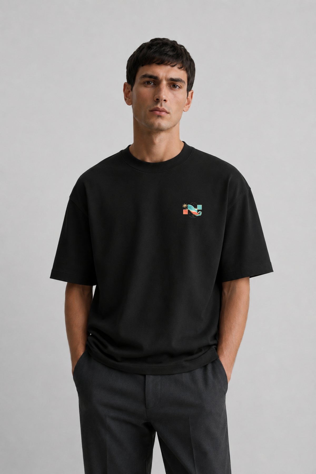 Noctilupus Sunset Service T-Shirt in Schwarz
