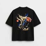 Noctilupus Roulette Bloom T-Shirt in Schwarz