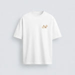 Noctilupus Golden Pearl T Shirt in White