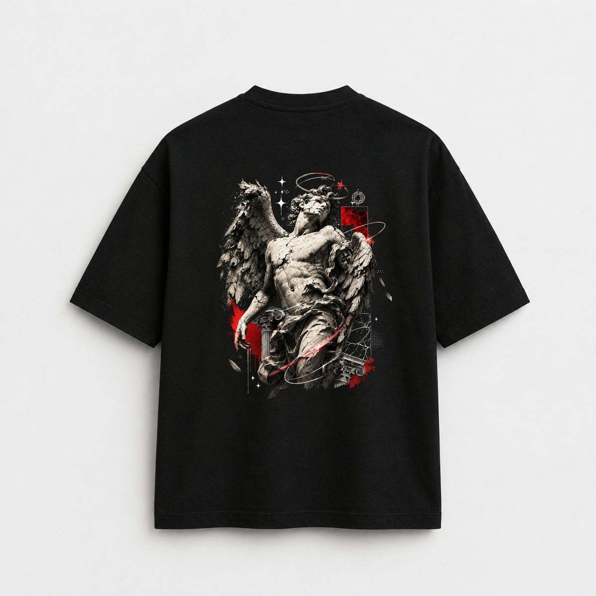 Noctilupus Heaven Error T Shirt in Black