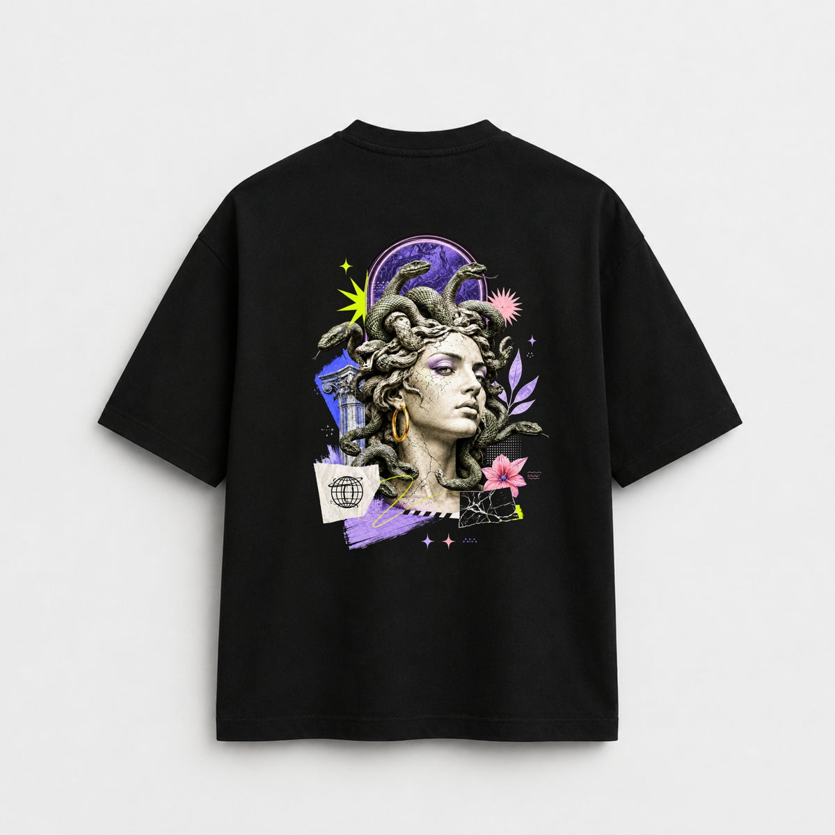 Noctilupus Medusa 2.0 T-Shirt in Schwarz