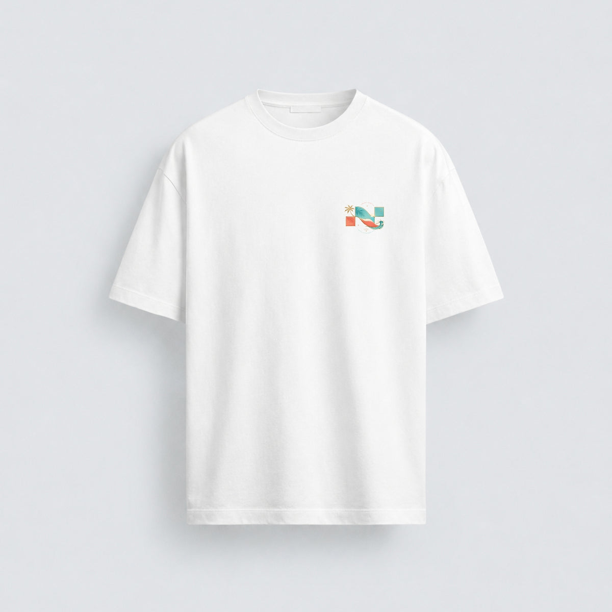 Noctilupus Sunset Service T Shirt in White