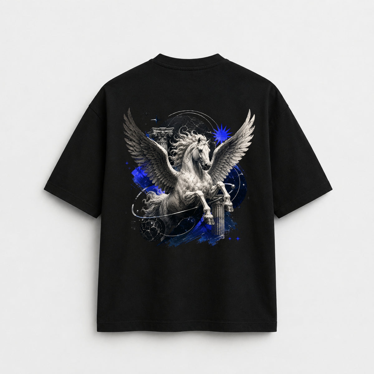 Noctilupus Moonflight T Shirt in Black