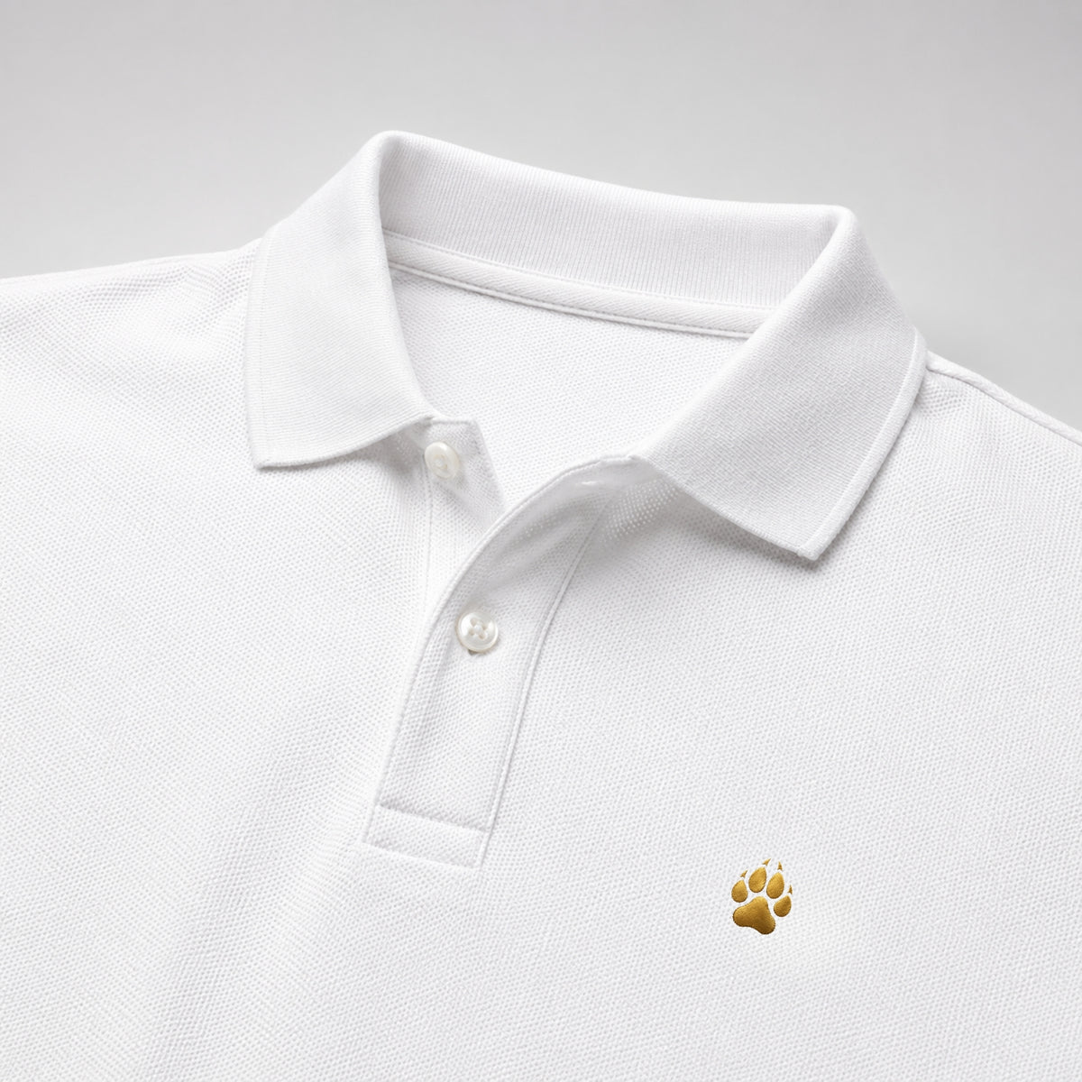 Noctipaw Poloshirt in Weiß