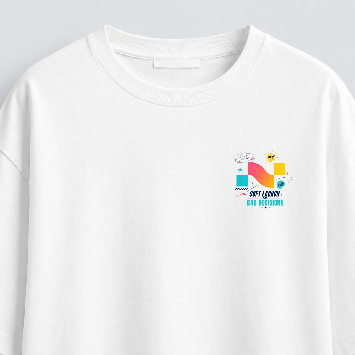 Noctilupus Iced Decisions T-Shirt in Weiß