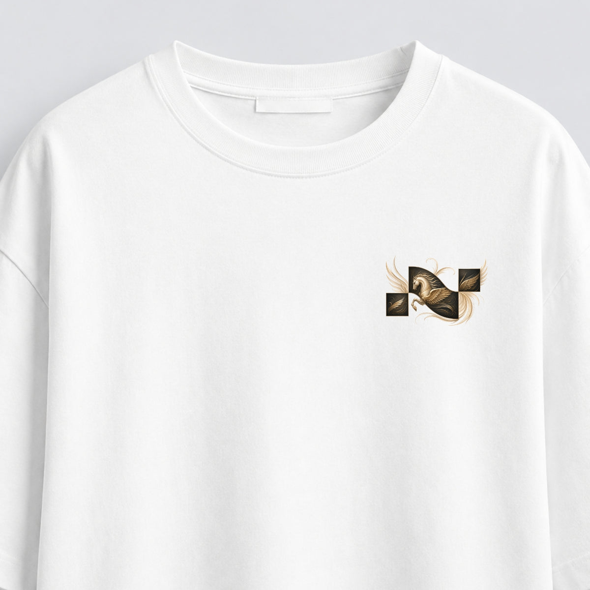 Noctilupus Pegasus Glow T Shirt in White