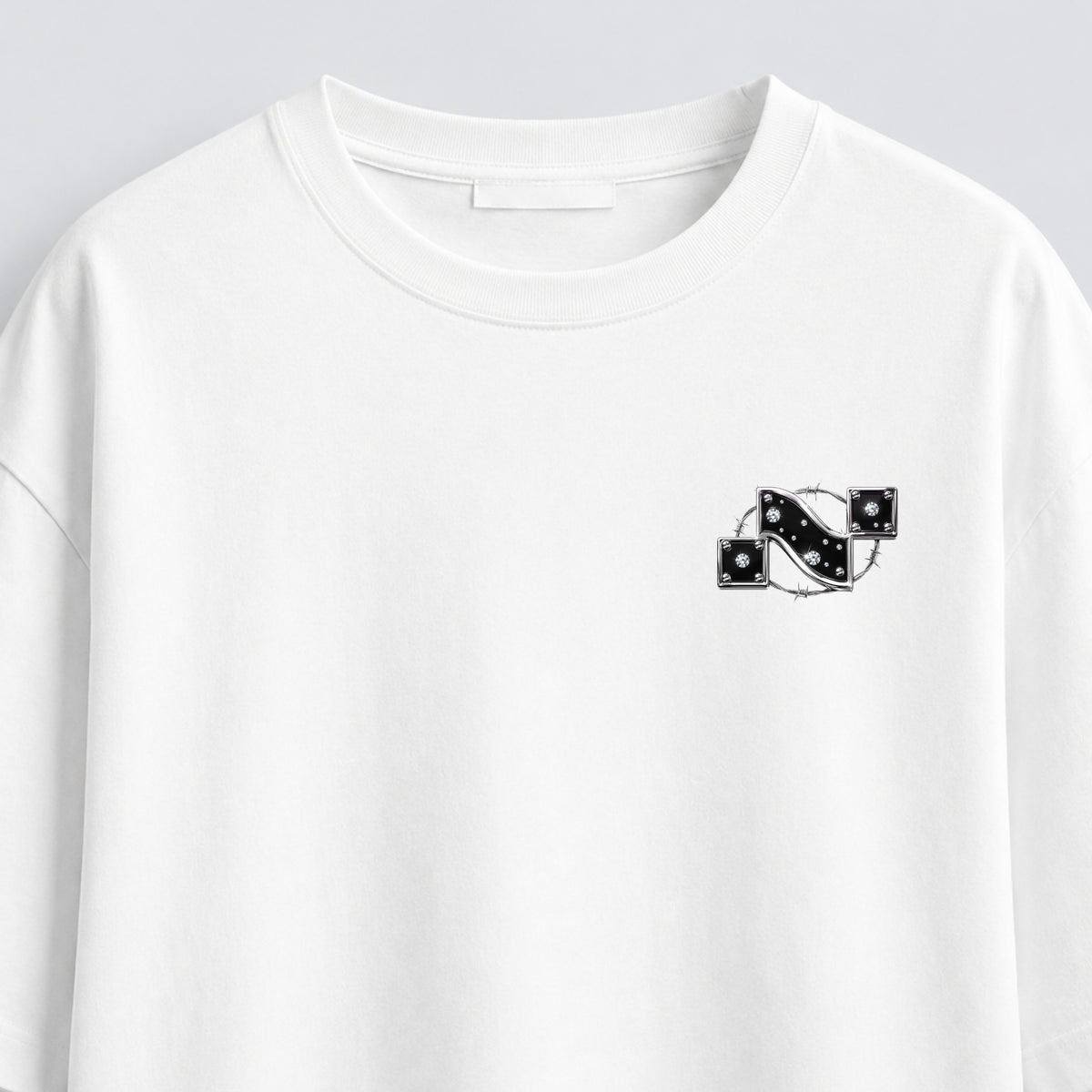 Noctilupus Diamond Trap T Shirt in White