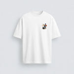 Noctilupus Roulette Bloom T Shirt in White