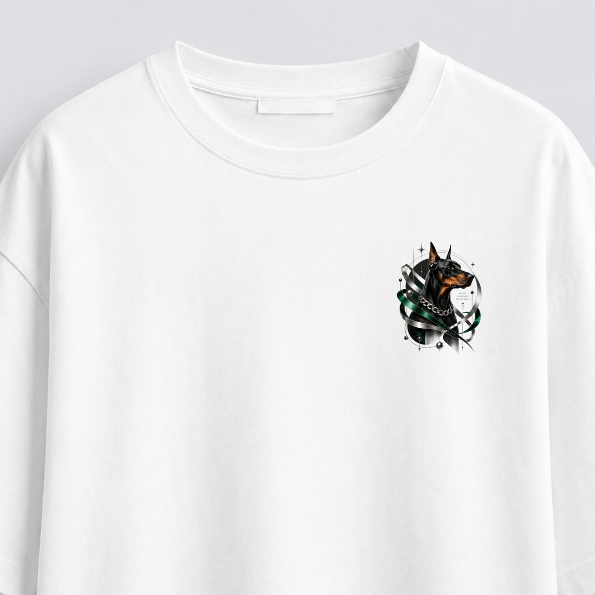 Noctilupus Emerald Guard T Shirt in White