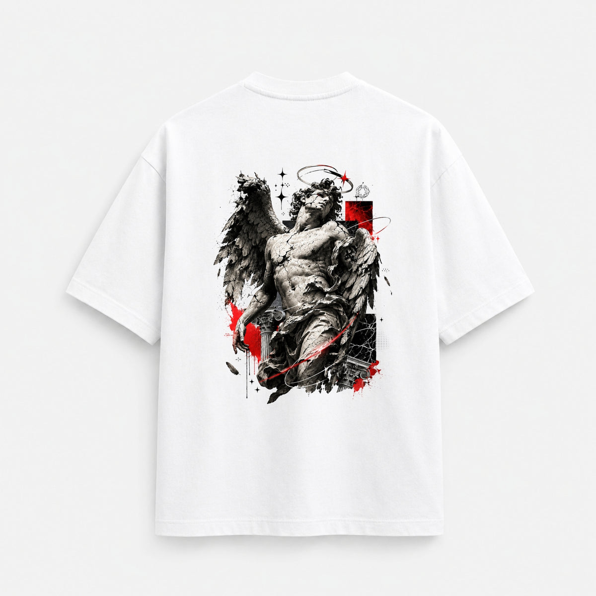 Noctilupus Heaven Error T-Shirt in Weiß