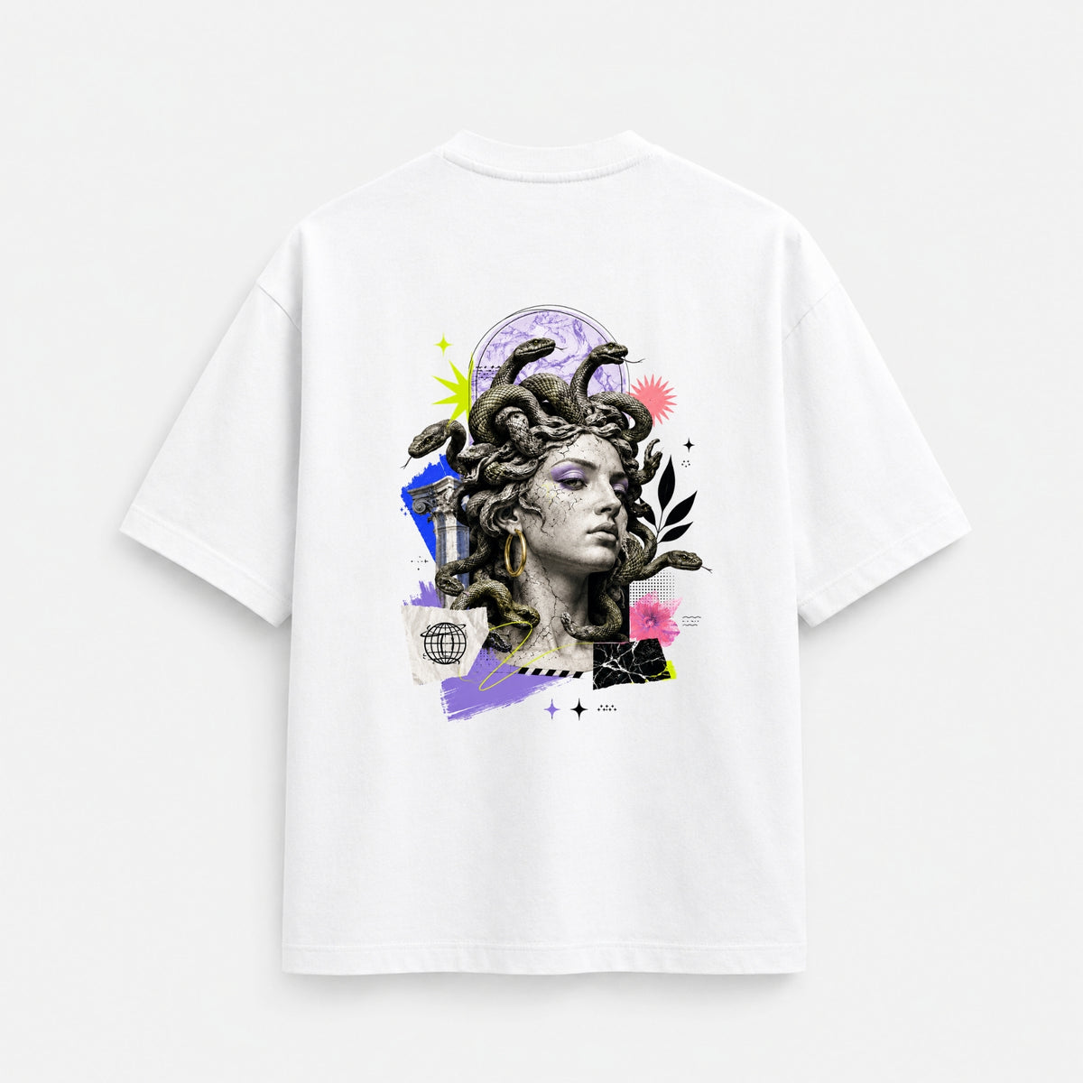 Noctilupus Medusa 2.0 T Shirt in White
