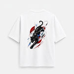 Noctilupus Obsidian Rush T-Shirt in Weiß