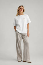 Noctilupus Golden Pearl T Shirt in White