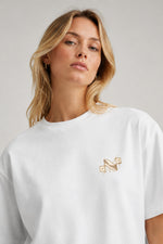 Noctilupus Golden Pearl T Shirt in White