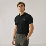 Noctilupus Poloshirt in Schwarz
