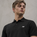 Noctilupus Poloshirt in Schwarz