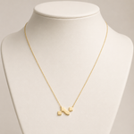 Noctilupus Necklace Gold Tone
